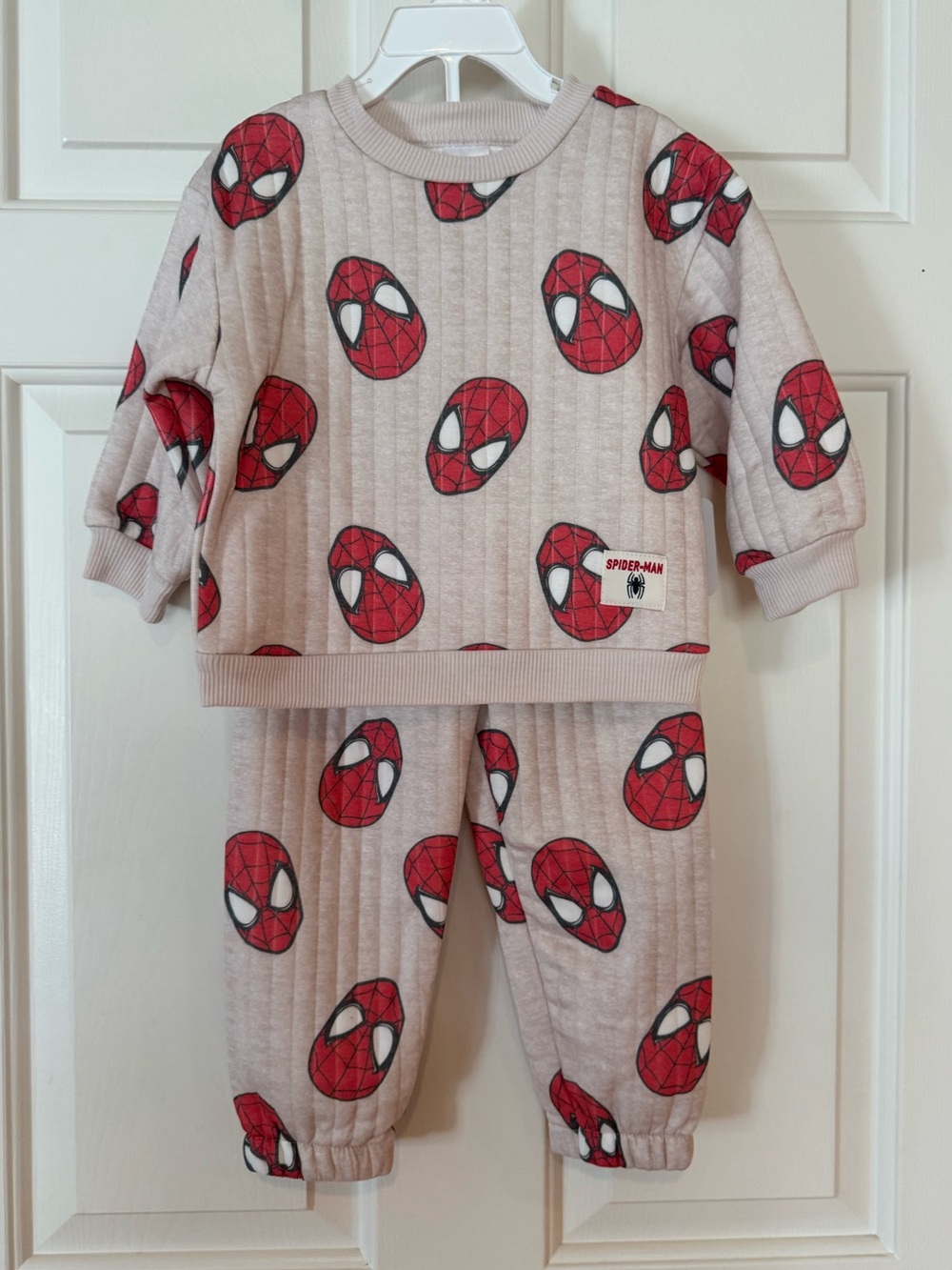 Marvel Spiderman, Two Piece Jogger Set, 2T